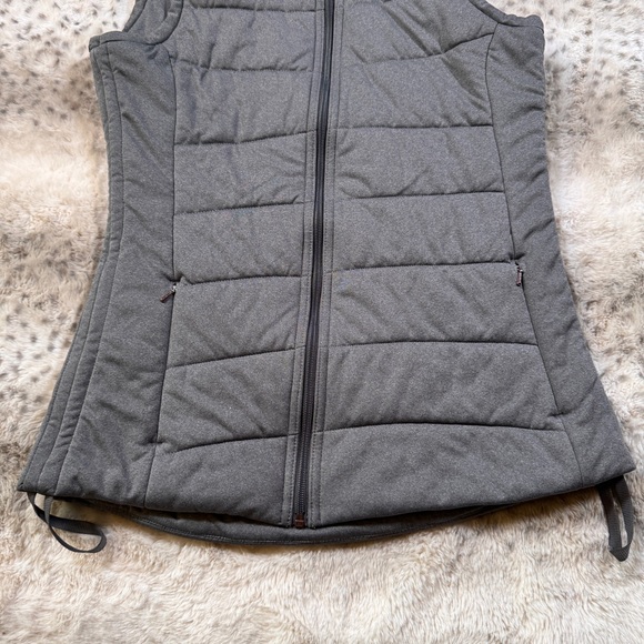 CALIA Gray Women's Hooded Puffer Vest - Size Small - Picture 3 of 15